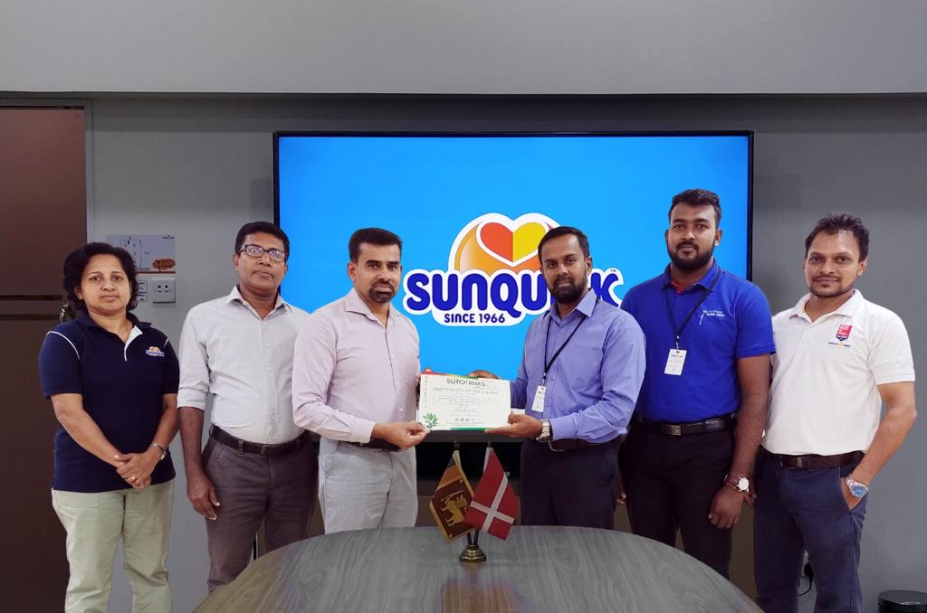 Recycling project with Sunquick Company