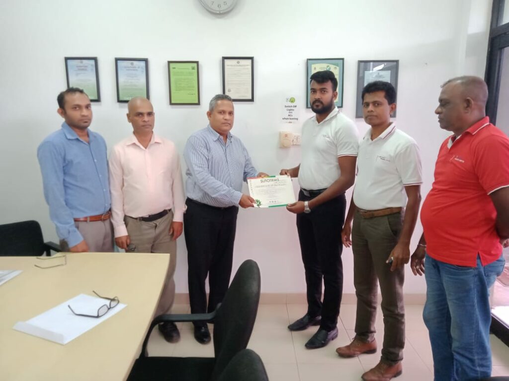 Recycling project with Scan Water Company